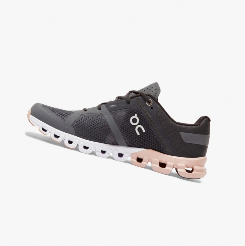 Black Women's On Running Cloudflow Training Shoes | 679801-LPR