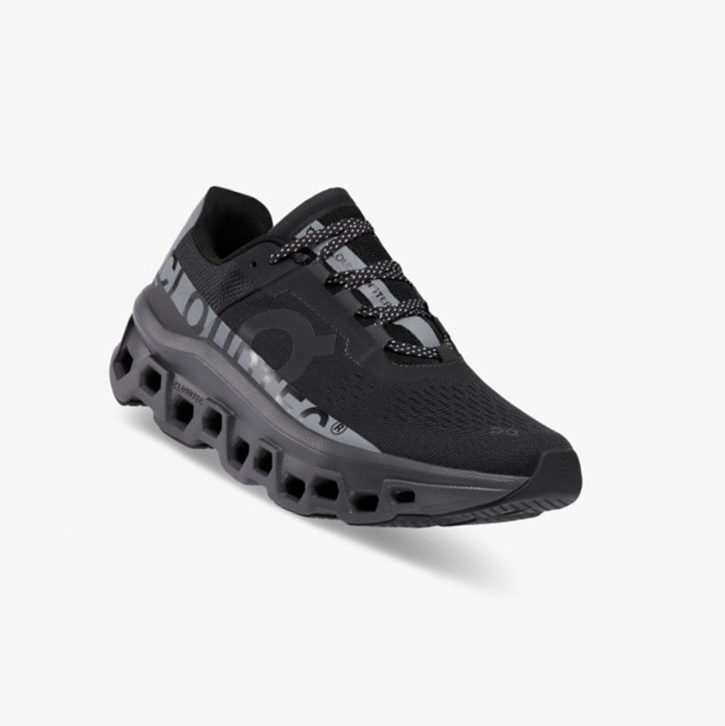 Black Women's On Running Cloudmonster Lumos Training Shoes | 579846-MCO