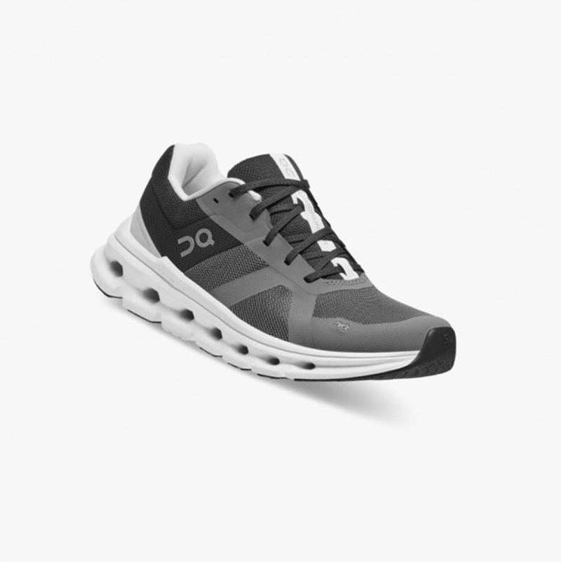 Black Women's On Running Cloudrunner Running Shoes | 094185-PEV