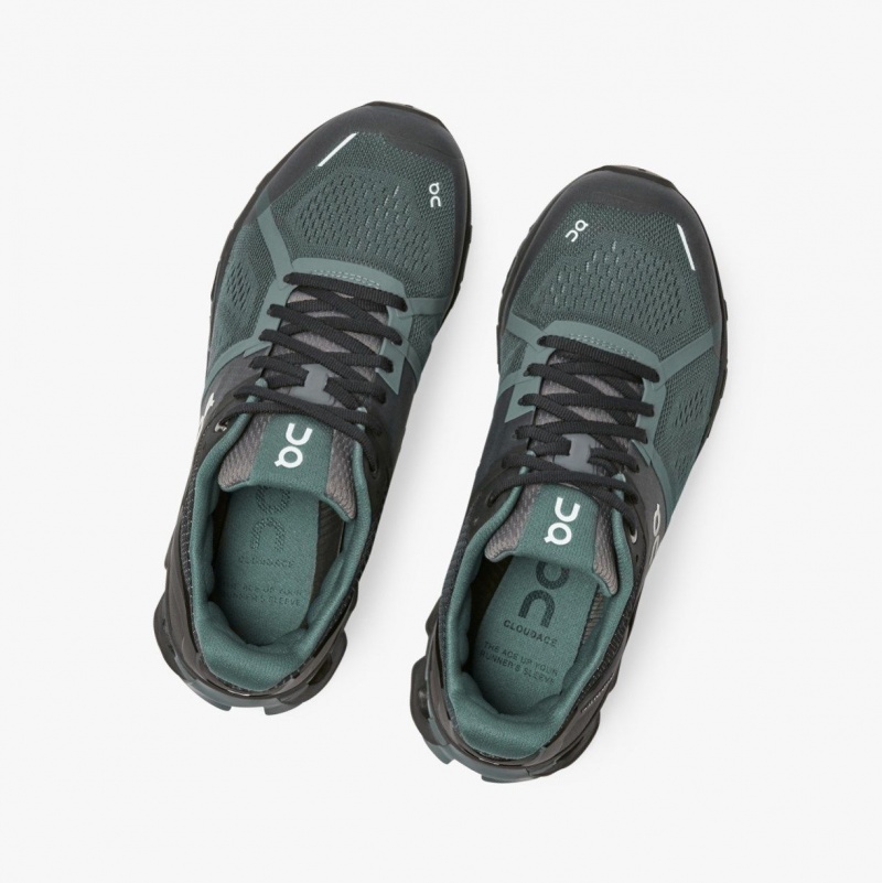 Black / Olive Women's On Running Cloudace Road Running Shoes | 308719-SMG