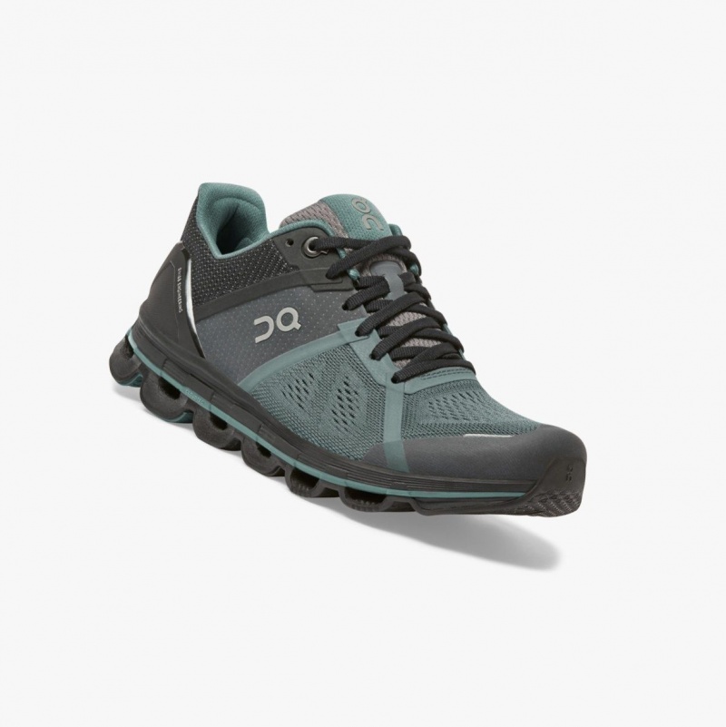 Black / Olive Women's On Running Cloudace Road Running Shoes | 308719-SMG