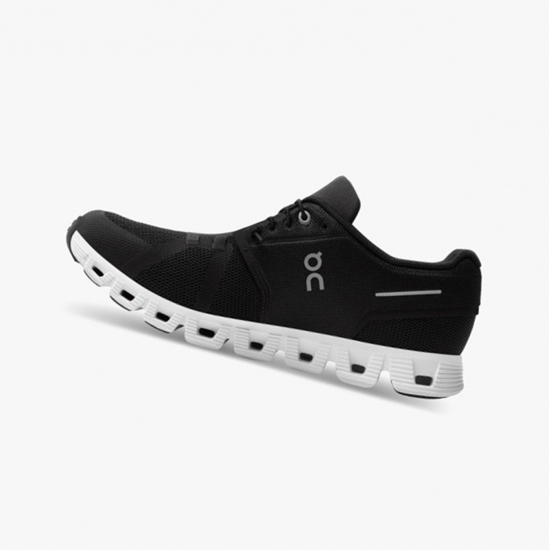 Black / White Men's On Running Cloud 5 Running Shoes | 256930-YVU