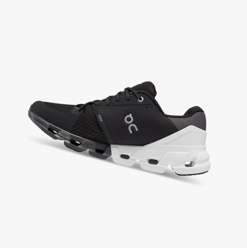 Black / White Men's On Running Cloudflyer 4 Running Shoes | 835067-KJZ