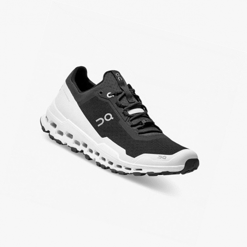 Black / White Men's On Running Cloudultra Trail Running Shoes | 310527-OQI