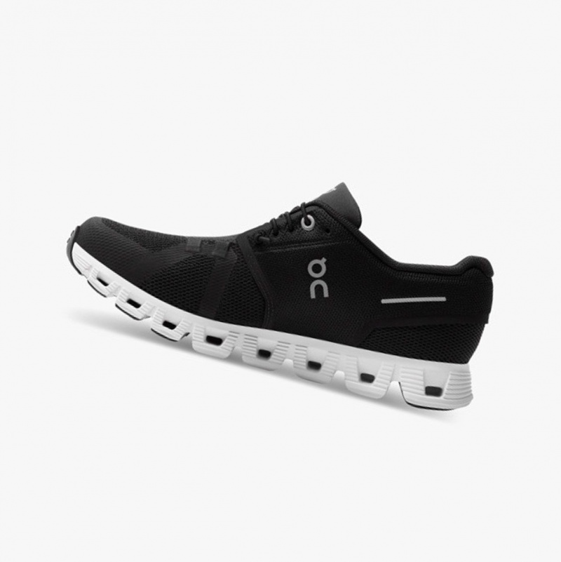 Black / White Women's On Running Cloud 5 Running Shoes | 791468-QXZ