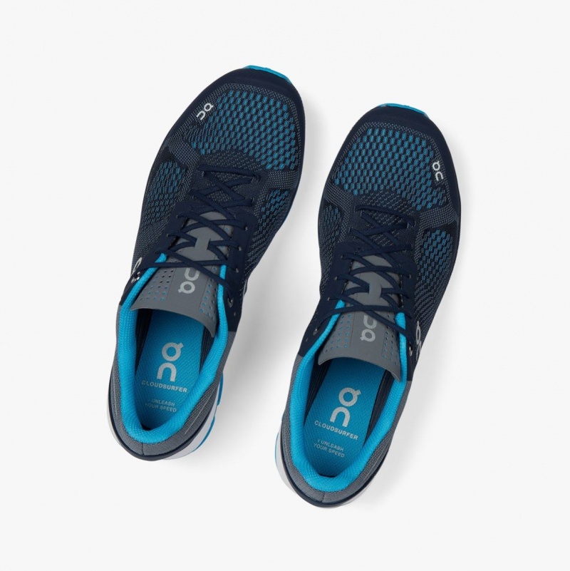 Blue Men's On Running Cloudsurfer Training Shoes | 403879-FCZ