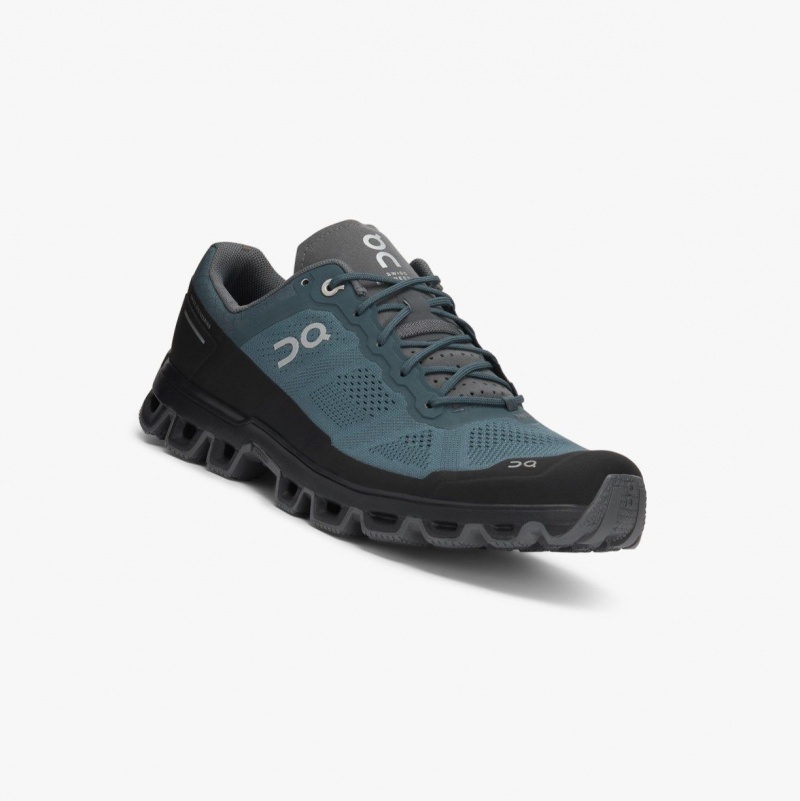 Blue Men's On Running Cloudventure Trail Running Shoes | 476253-PJE