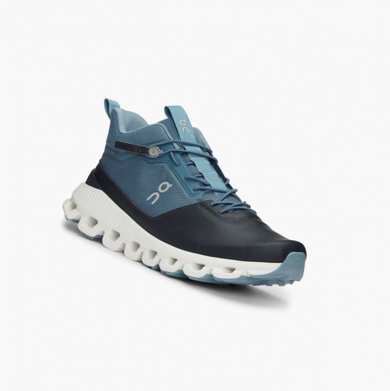 Blue Women's On Running Cloud Hi Road Running Shoes | 150762-ARX