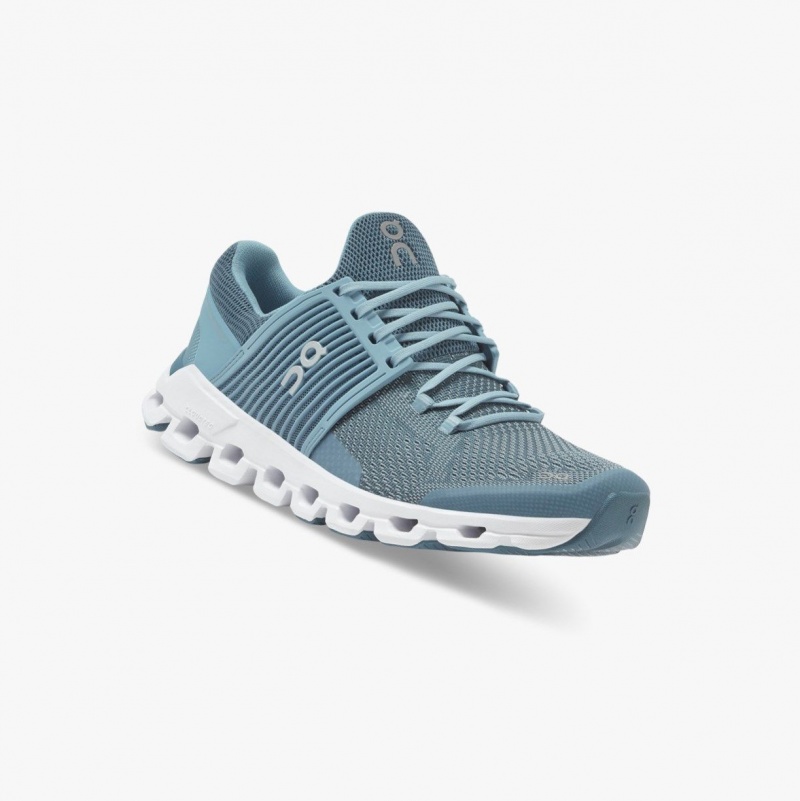 Blue Women's On Running Cloudswift Road Running Shoes | 092631-ZFO