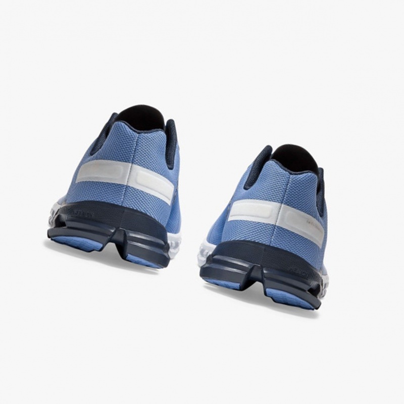 Blue / White Women's On Running Cloudflow Training Shoes | 106495-INU