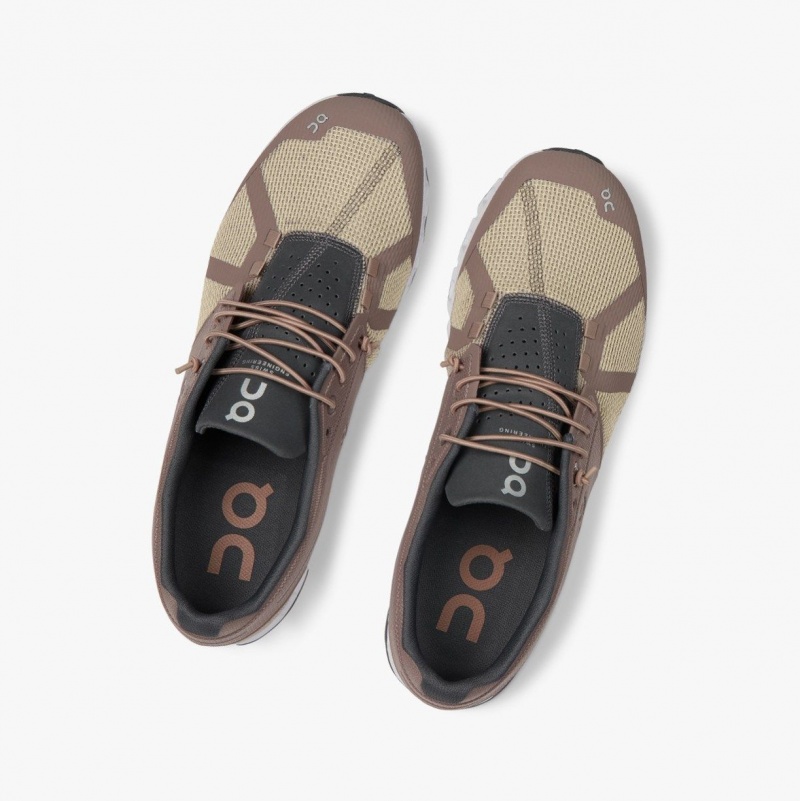 Brown Men's On Running Cloud Road Running Shoes | 361450-NIL