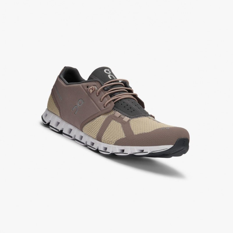 Brown Men's On Running Cloud Road Running Shoes | 361450-NIL