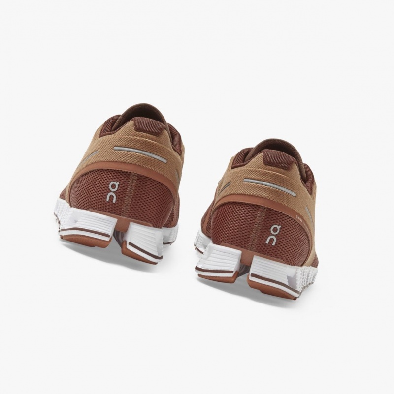 Brown Men's On Running Cloud Road Running Shoes | 814792-XTW