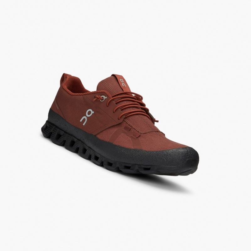 Burgundy Men's On Running Cloud Dip Road Running Shoes | 478096-BYG