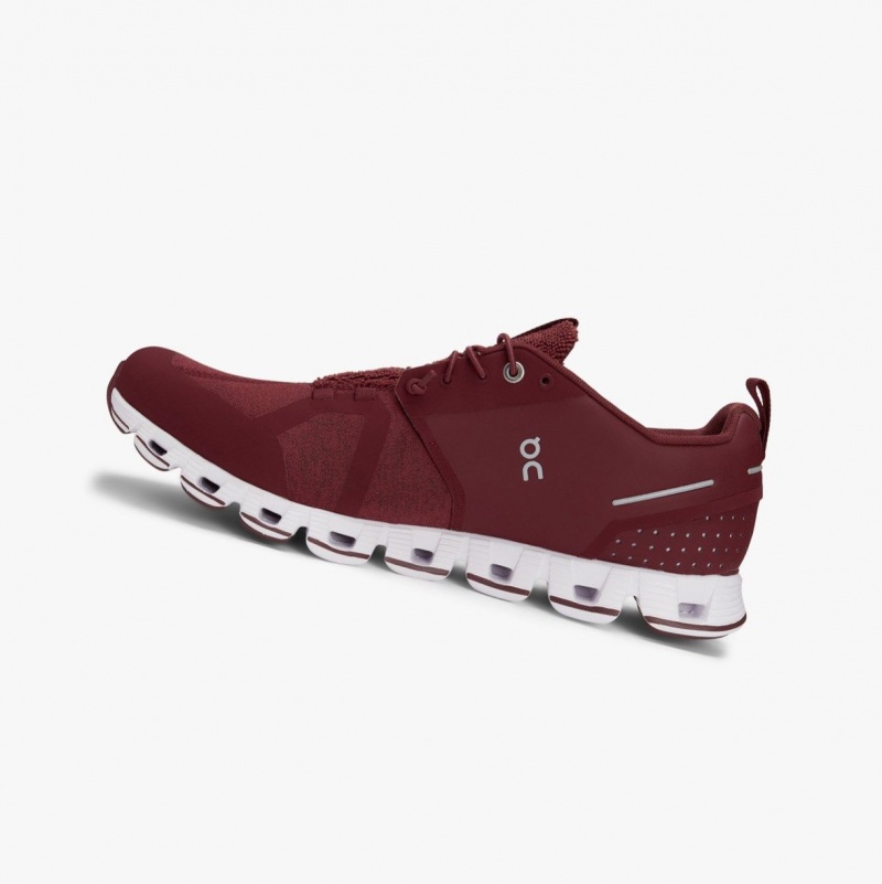 Burgundy Men's On Running Cloud Terry Road Running Shoes | 408961-MDQ