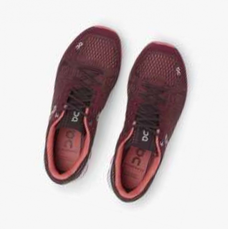 Burgundy Women's On Running Cloudsurfer Training Shoes | 512389-FAE