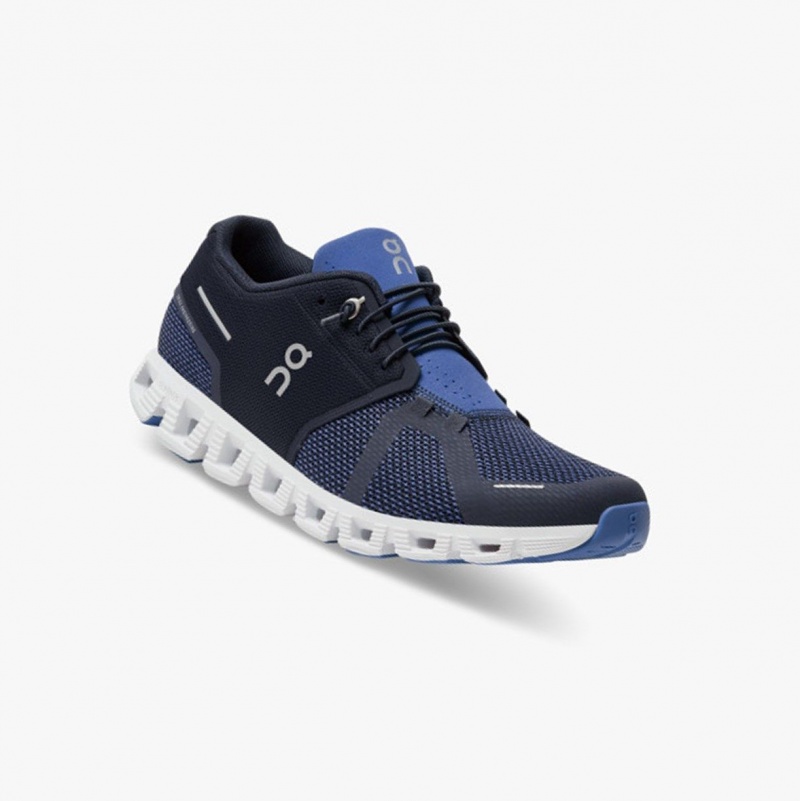 Deep Blue Men's On Running Cloudgo Running Shoes | 613579-ZMW