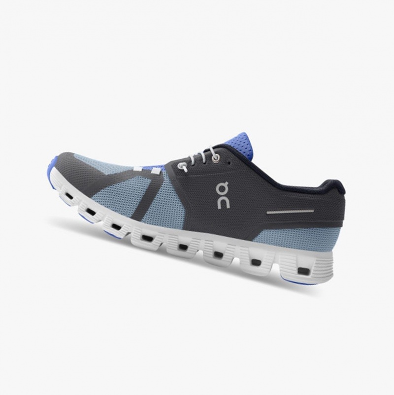 Eclipse/Chambray Men's On Running Cloud 5 Push Running Shoes | 384762-HYK