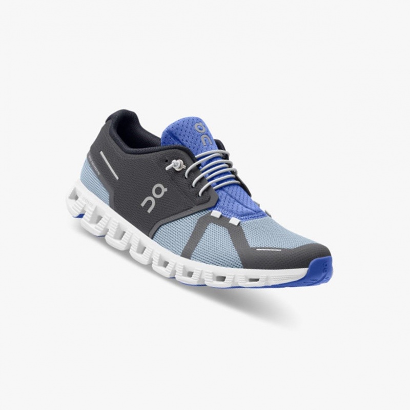 Eclipse/Chambray Men's On Running Cloud 5 Push Running Shoes | 384762-HYK