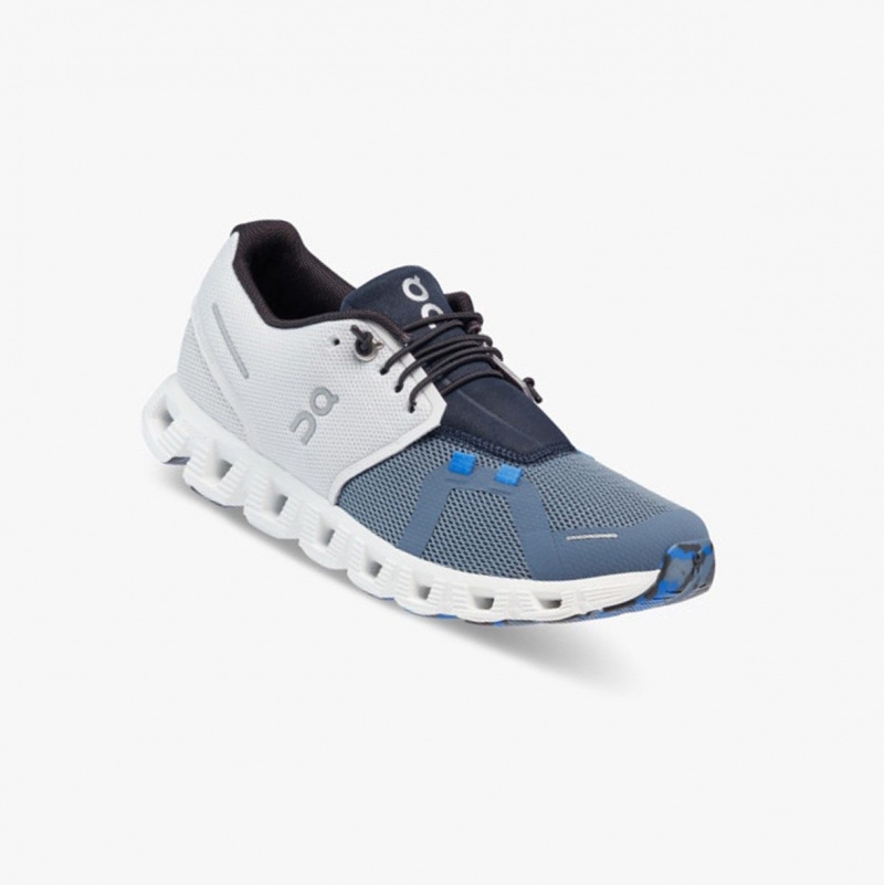 Frost/Metal Women's On Running Cloud 5 Fuse Running Shoes | 840167-OXW