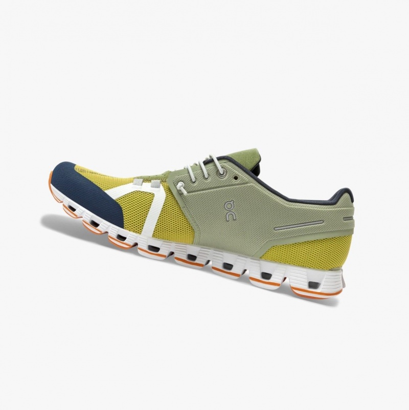 Green Men's On Running Cloud 70 | 30 Road Running Shoes | 342108-GLP