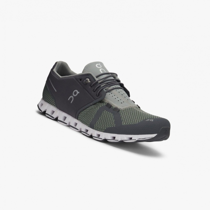 Green Men's On Running Cloud Road Running Shoes | 720194-DEO