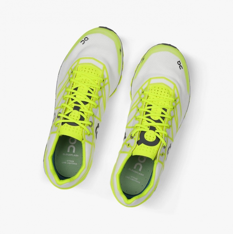 Green Men's On Running Cloudflash Road Running Shoes | 234805-EKM