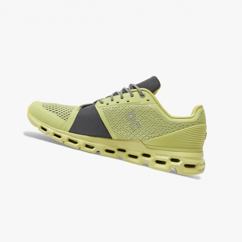 Green Men's On Running Cloudstratus Road Running Shoes | 587034-MTJ