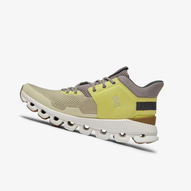 Green Women's On Running Cloud Hi Edge Road Running Shoes | 504269-EKQ