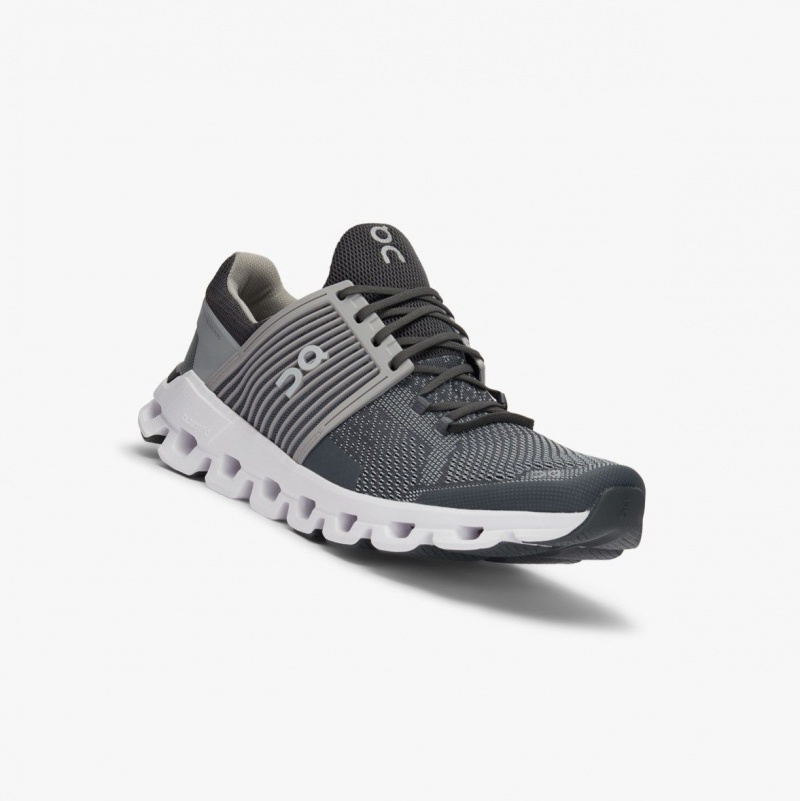 Grey Men's On Running Cloudswift Road Running Shoes | 758109-LHA