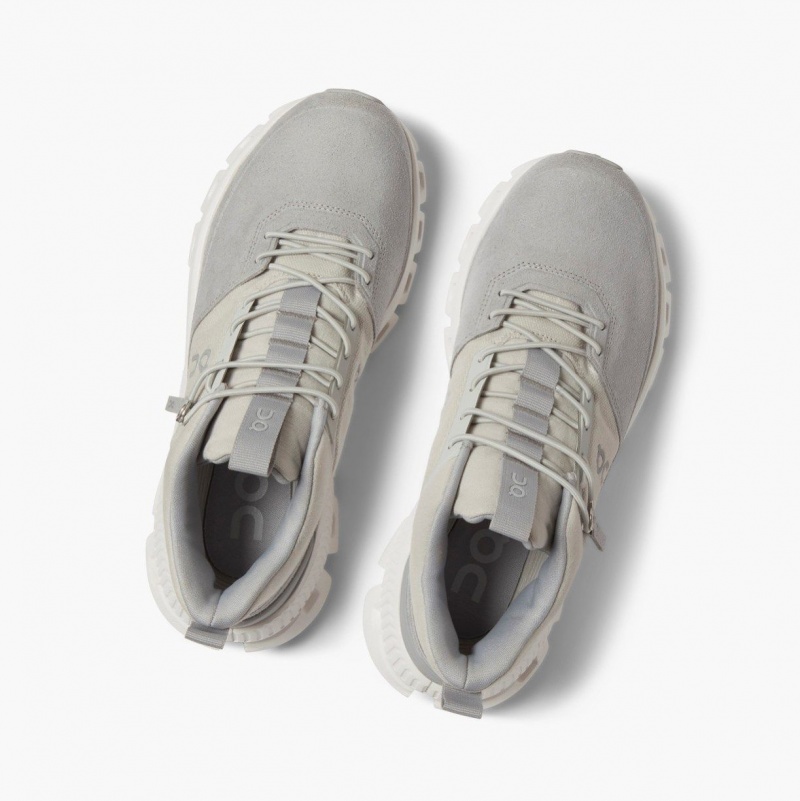 Grey Women's On Running Cloud Hi Road Running Shoes | 190634-INB