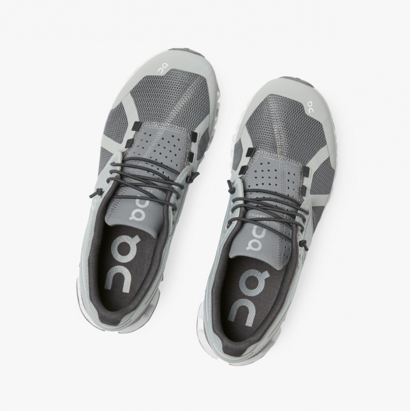 Grey Women's On Running Cloud Road Running Shoes | 130746-AGR