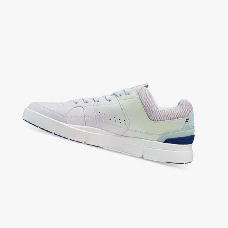 Limelight/Flint Men's On Running THE ROGER Clubhouse Opal Sneakers | 095763-RTC