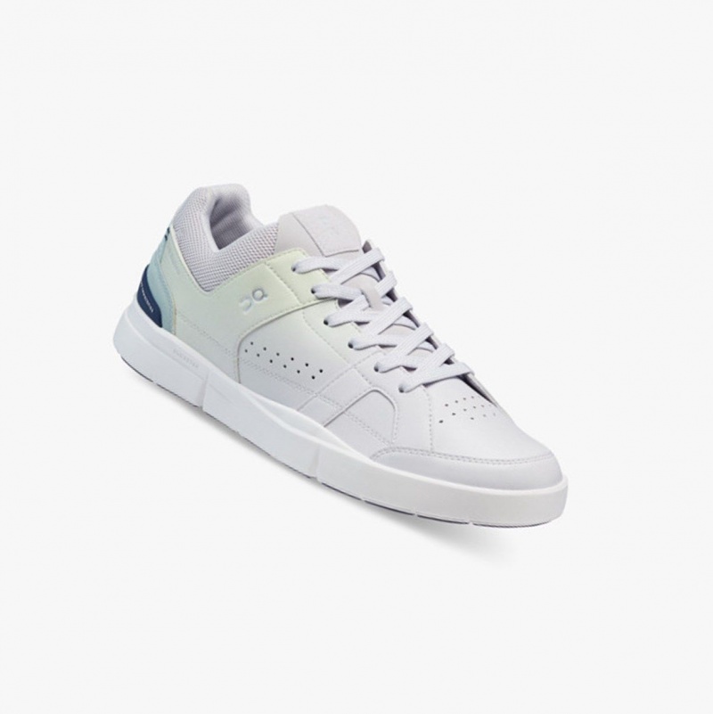 Limelight/Flint Men's On Running THE ROGER Clubhouse Opal Sneakers | 095763-RTC