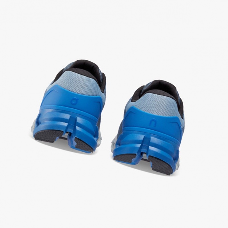 Metal/Lapis Men's On Running Cloudflyer 4 Running Shoes | 513804-JHY