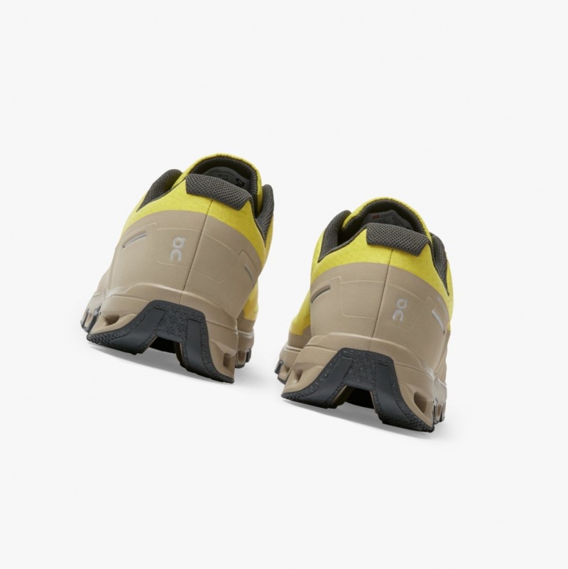 Mustard Men's On Running Cloudventure Waterproof Trail Running Shoes | 810972-JEK