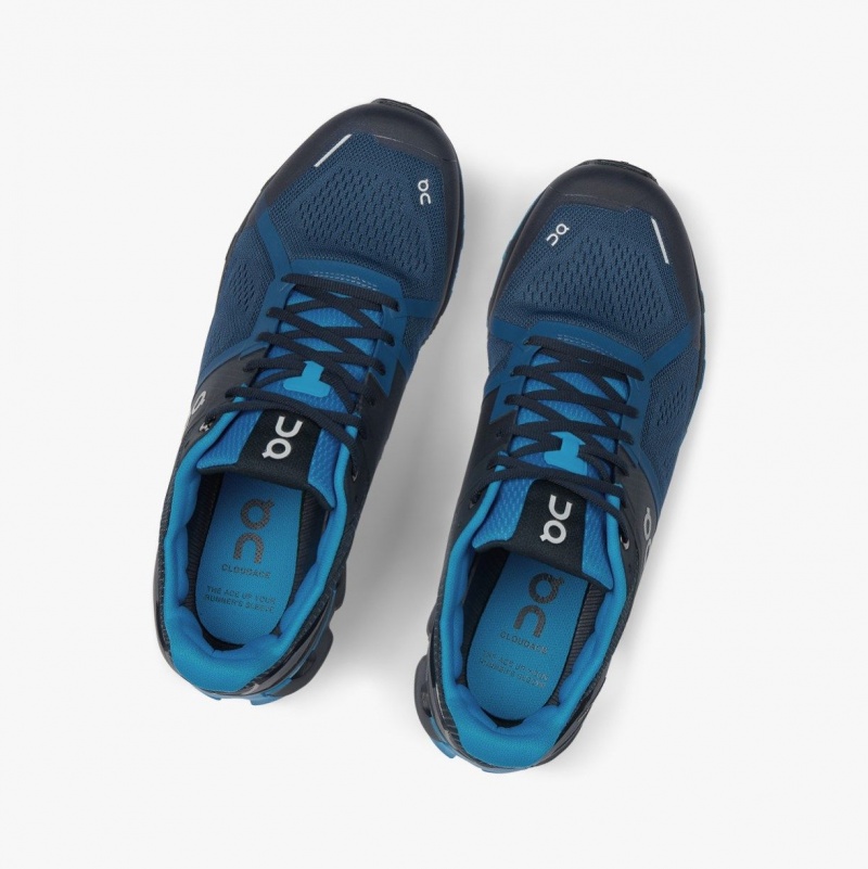 Navy Men's On Running Cloudace Road Running Shoes | 359807-LUD