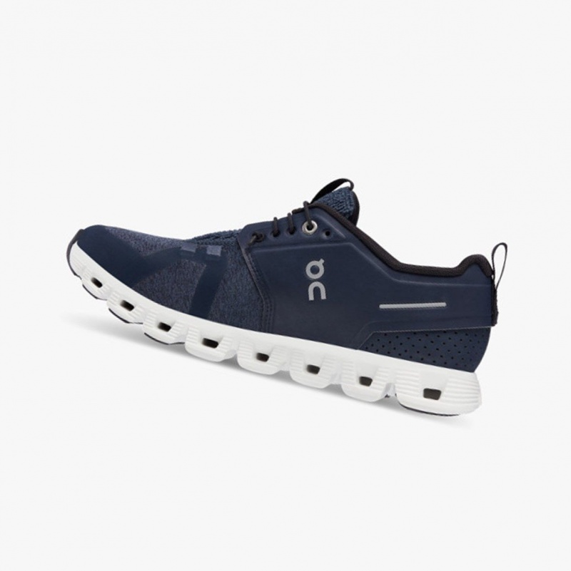 Navy Women's On Running Cloud 5 Terry Running Shoes | 280146-XCU