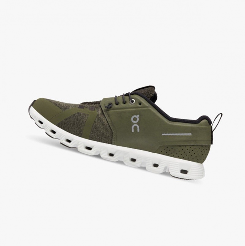 Olive Men's On Running Cloud 5 Terry Running Shoes | 725391-PZY