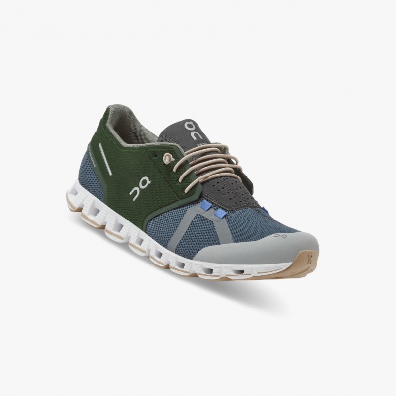 Olive Men's On Running Cloud 70 | 30 Road Running Shoes | 528073-BKG