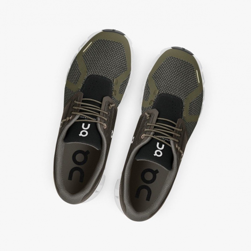 Olive Men's On Running Cloudgo Running Shoes | 431698-NBY