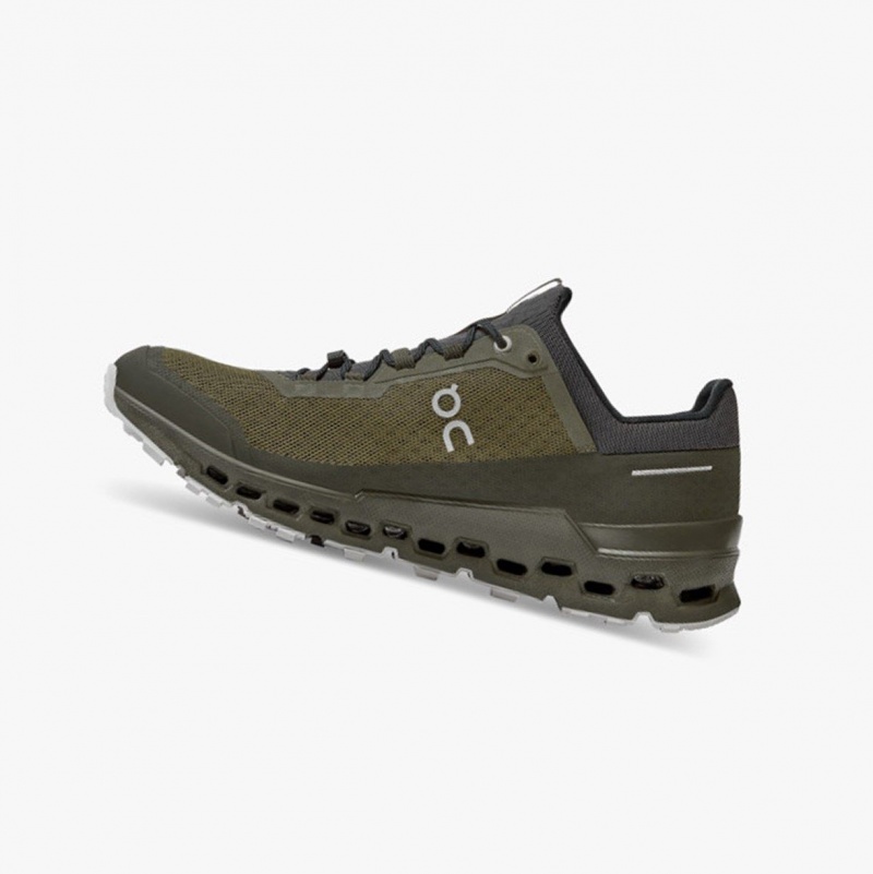 Olive Men's On Running Cloudultra Trail Running Shoes | 167329-PCN