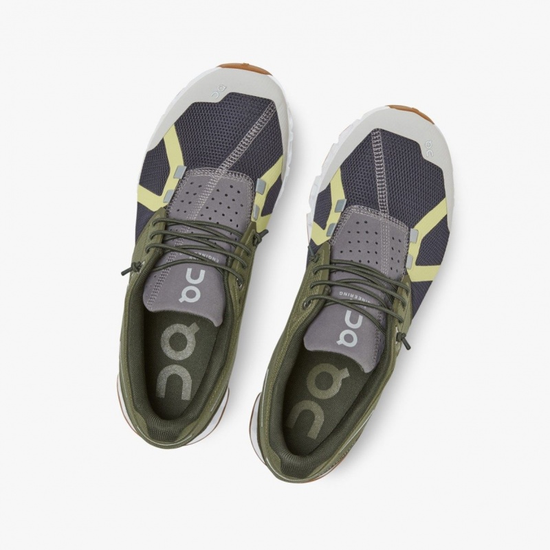 Olive Women's On Running Cloud 70 | 30 Road Running Shoes | 890417-JQM