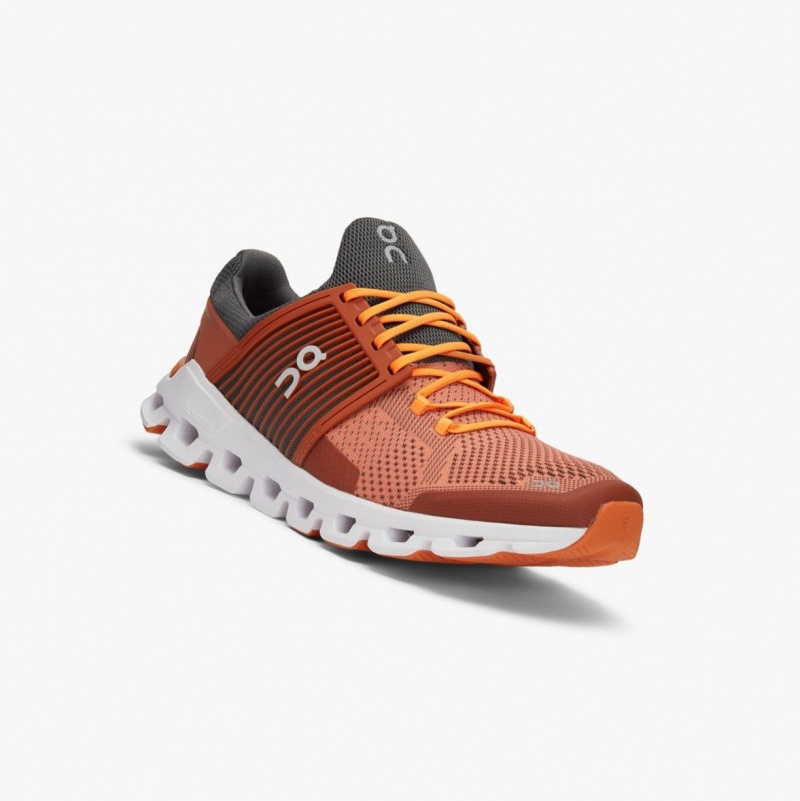 Orange Men's On Running Cloudswift Road Running Shoes | 951826-EAZ