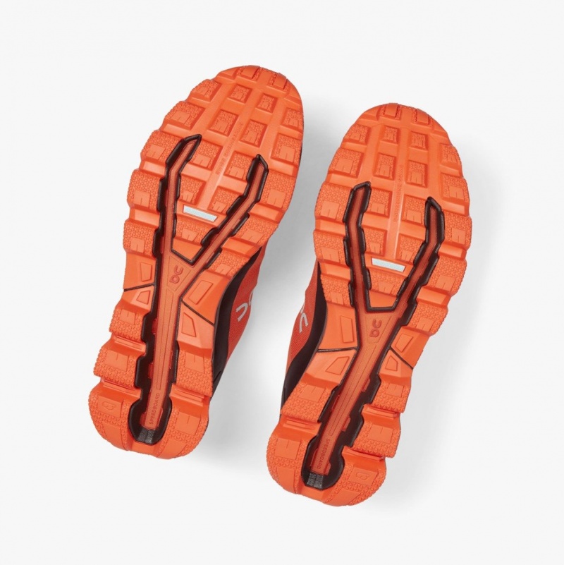 Orange Men's On Running Cloudventure Trail Running Shoes | 394762-ZKW