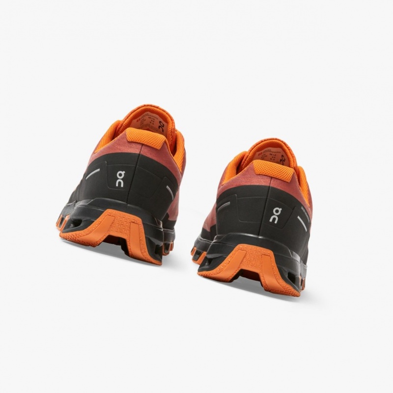 Orange Men's On Running Cloudventure Waterproof Trail Running Shoes | 058937-VHC