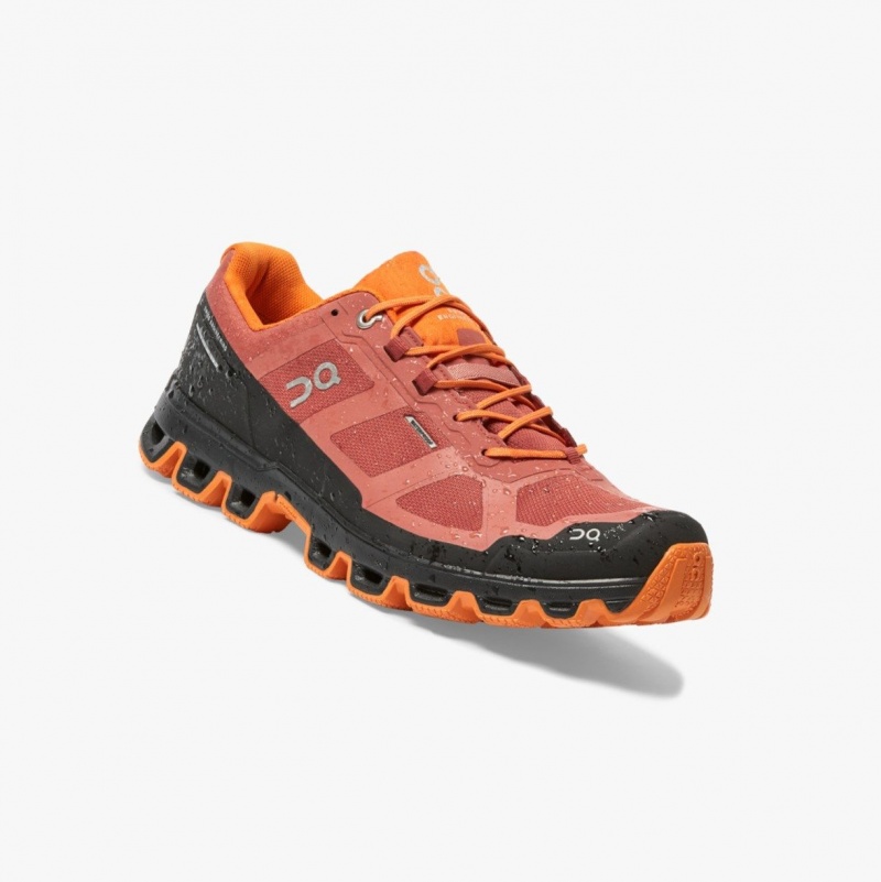 Orange Men's On Running Cloudventure Waterproof Trail Running Shoes | 058937-VHC