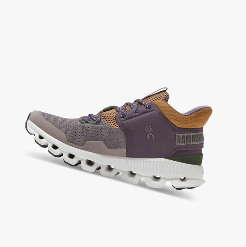 Purple Women's On Running Cloud Hi Edge Road Running Shoes | 756492-DLA