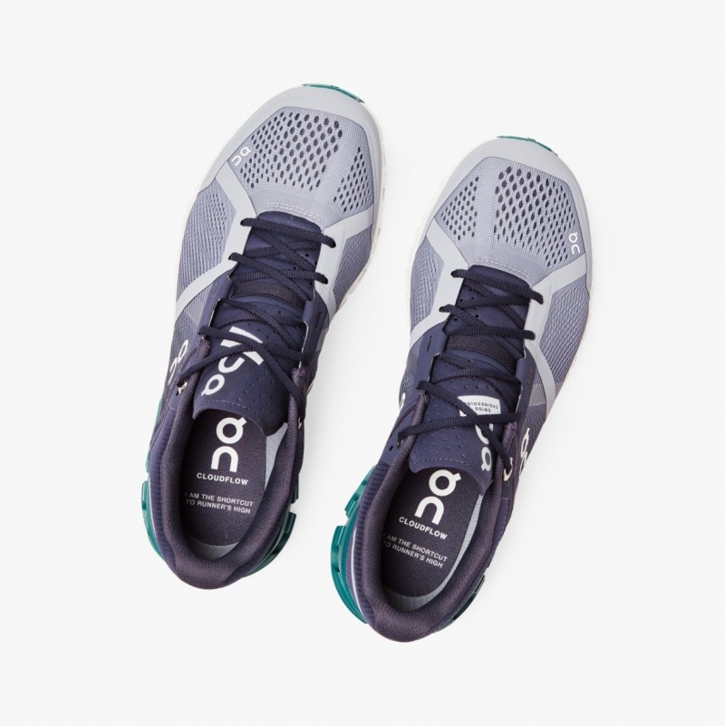 Purple Women's On Running Cloudflow Training Shoes | 709154-NIO