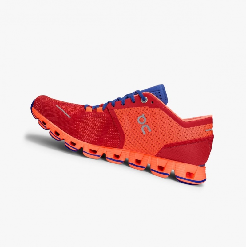 Red Women's On Running Cloud X Training Shoes | 246095-ENY